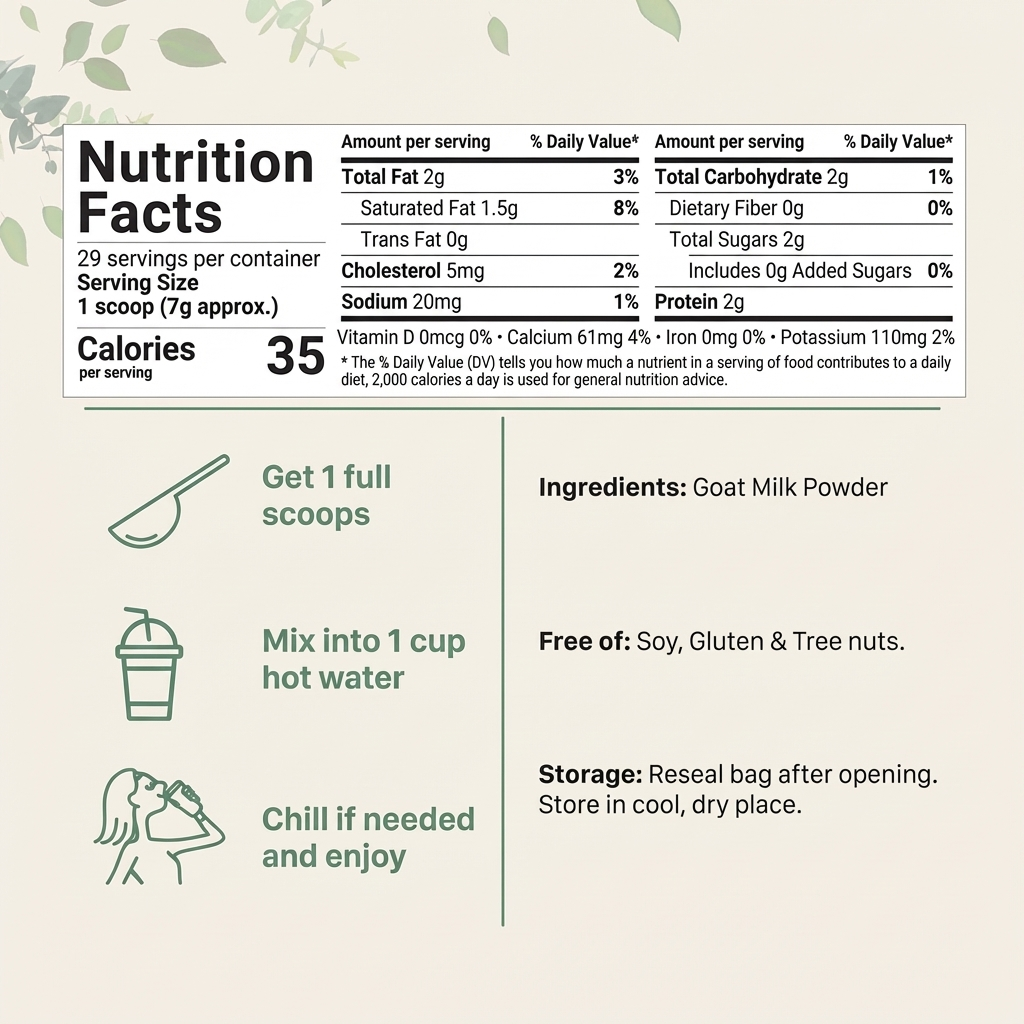 Try EveLab's Goat Milk Powder- The Solution To Stronger Bones