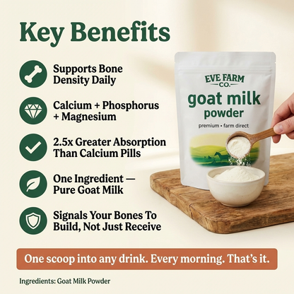 Try EveLab's Goat Milk Powder- The Solution To Stronger Bones