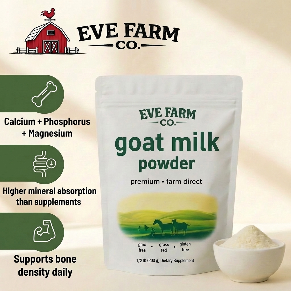 Try EveLab's Goat Milk Powder- The Solution To Stronger Bones